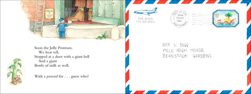 The Jolly Postman or Other People’s Letters (Hardcover) by Janet and Allan Ahlberg Kids Picture Book