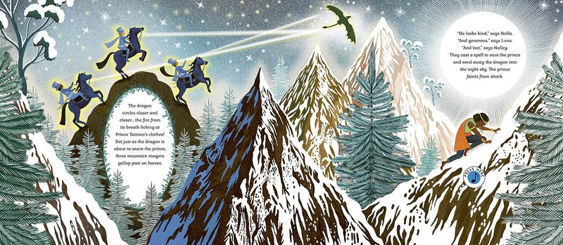 The Story Orchestra The Magic Flute (Hardcover) by Wolfgang Amadeus Mozart, Jessica Courtney Tickle Musical Gifting Kids Book 5yrs+