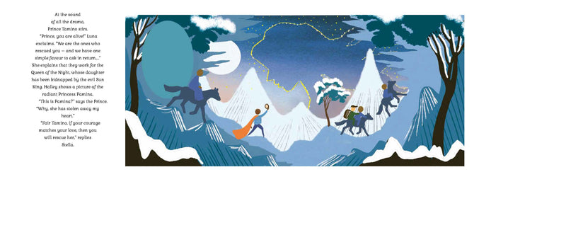 The Story Orchestra The Magic Flute (Hardcover) by Wolfgang Amadeus Mozart, Jessica Courtney Tickle Musical Gifting Kids Book 5yrs+