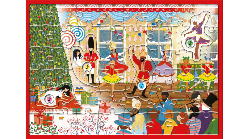 The Story Orchestra The Nutcracker Musical Jigsaw Puzzle Fairy Unicorn and Castle Theme Gifting Idea for  5yrs+