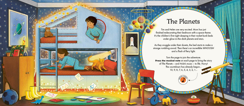 The Story Orchestra The Planets (Hardcover) Musical Gifting Kids Book Best Seller Gifting Idea for 5yrs+