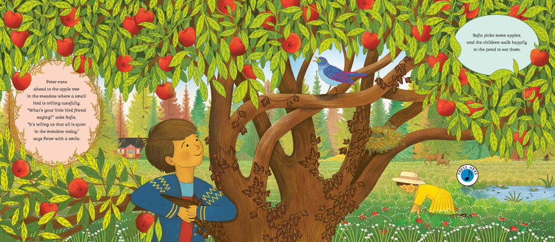 The Story Orchestra Peter And The Wolf (Hardcover) Musical Gifting Kids Book Gifting Idea for 5yrs+