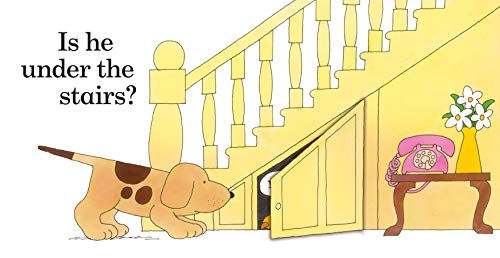 Where's Spot The Original Lift-the-Flap Book (Board Book) Interactive Kids Book by Eric Hill