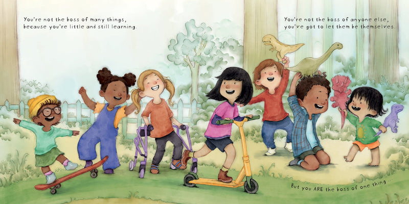 Boss of Your Own Body (Hardcover) by Byll and Beth Stephen Mindfulness Kids Picture Book