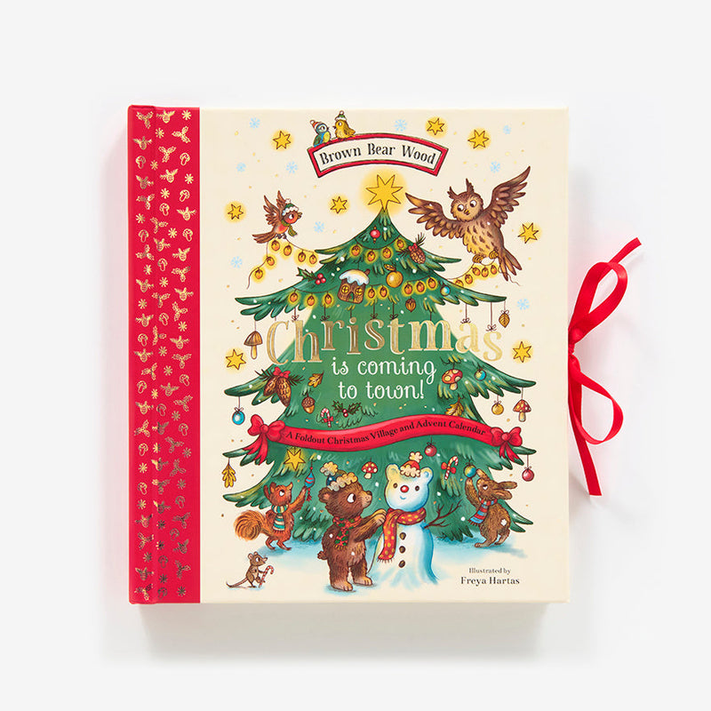 Christmas Is Coming To Town (Hardcover) Illustrated by Freya Hartas Christmas Range