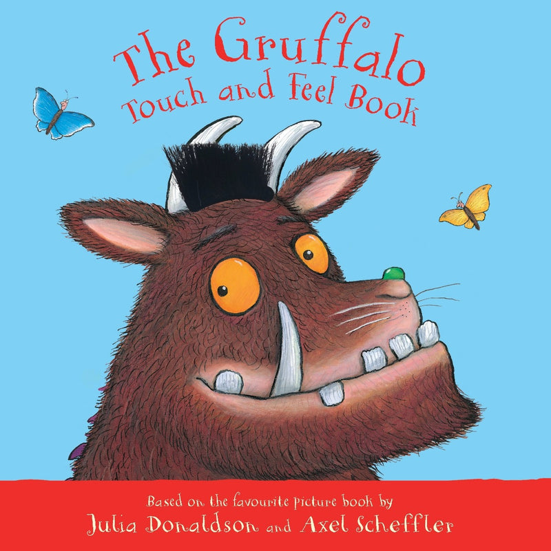 The Gruffalo Touch and Feel Book (Board Book) by Julia Donaldson, Axel Scheffler Kids Interactive Book The Classic Children's Book Baby Gifts Idea