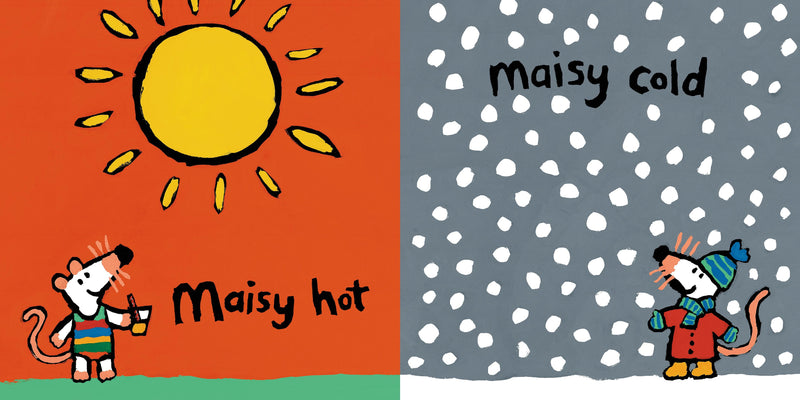 Maisy Big, Maisy Small: A Book Of Rhyming Opposites (Hardcover) by Lucy Cousins Kids Picture Book