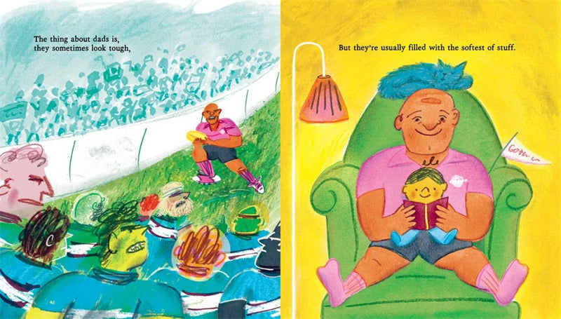 Thing About Dads (Hardcover) by Deborah Frenkel Kids Picture Book About Fathers and Family