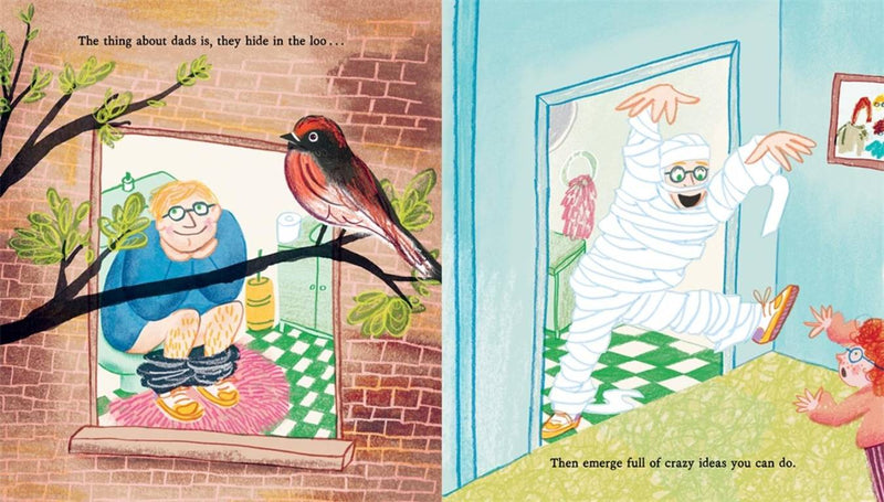 Thing About Dads (Hardcover) by Deborah Frenkel Kids Picture Book About Fathers and Family