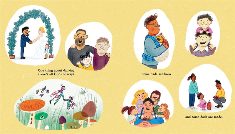 Thing About Dads (Hardcover) by Deborah Frenkel Kids Picture Book About Fathers and Family