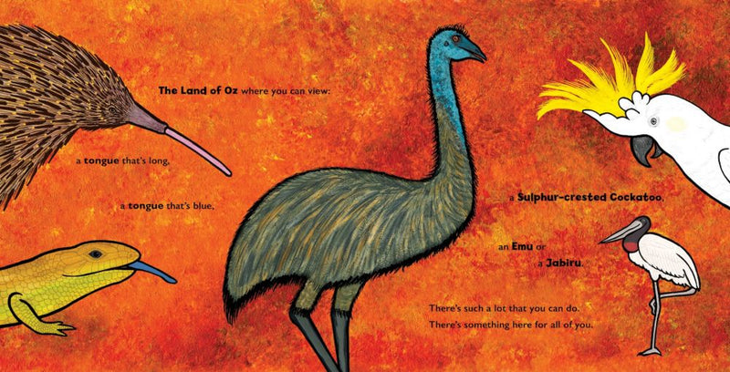 Oz Animals (Hardcover) by Andrew Davies Kids Picture Book Australian Animals