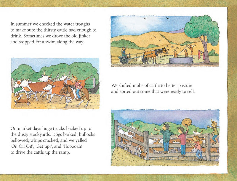 My Farm 30th Anniversary Edition (Hardcover) by Alison Lester: Farm Animal Toys