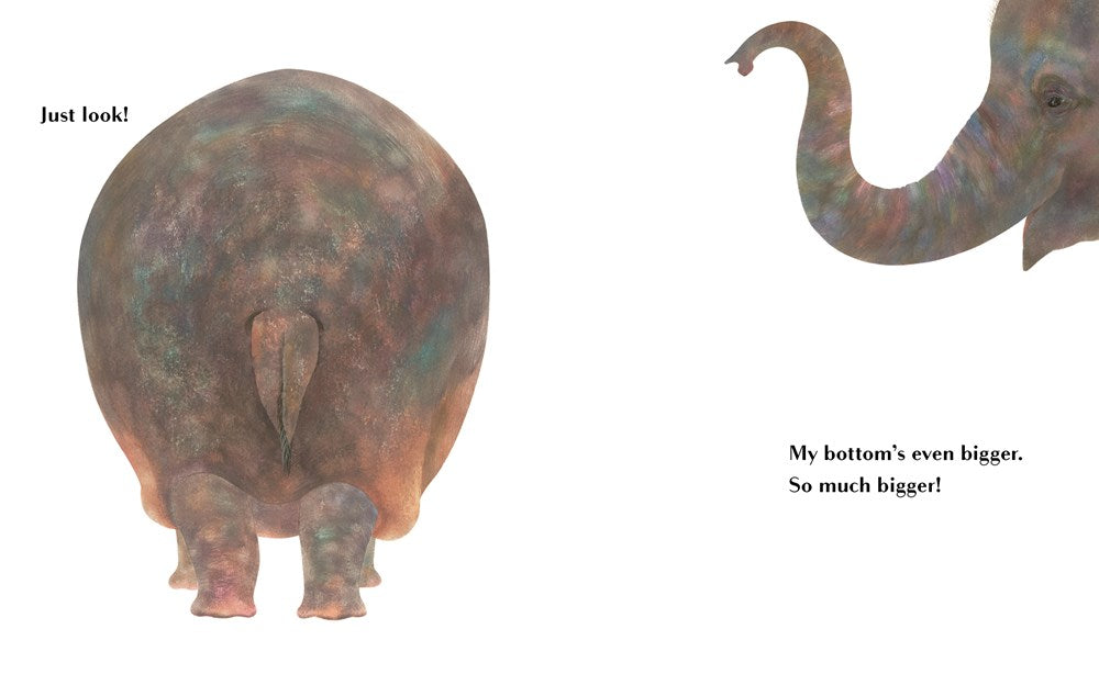 Animals Brag About Their Bottoms (Board Book)