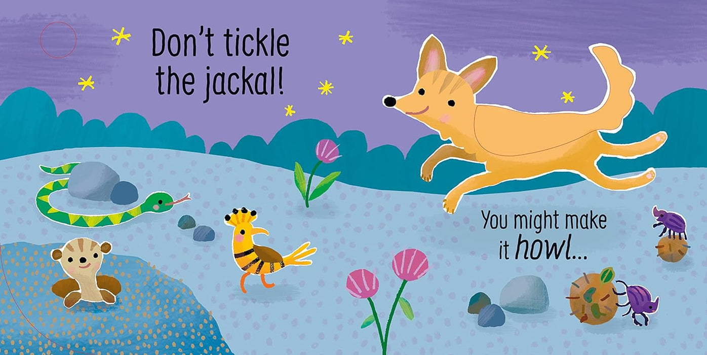 Don't Tickle The Elephant! Touch And Sound Book (Board Book)