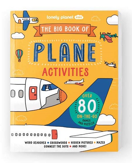 The Big Book of Plane Activities (Paperback): Transportation Travel Toys Interactive Book Kids Book 6yrs+