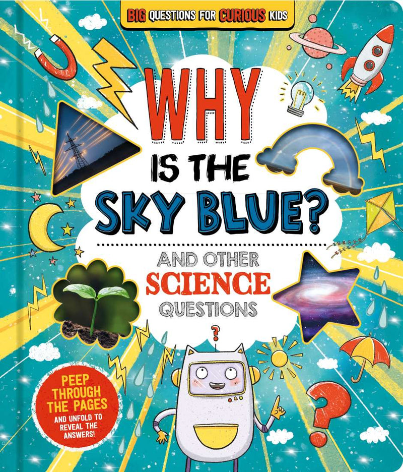 Big Questions for Curious Kids: Why is the Sky Blue? (Board Book) Early Science Kids Book Earth Science