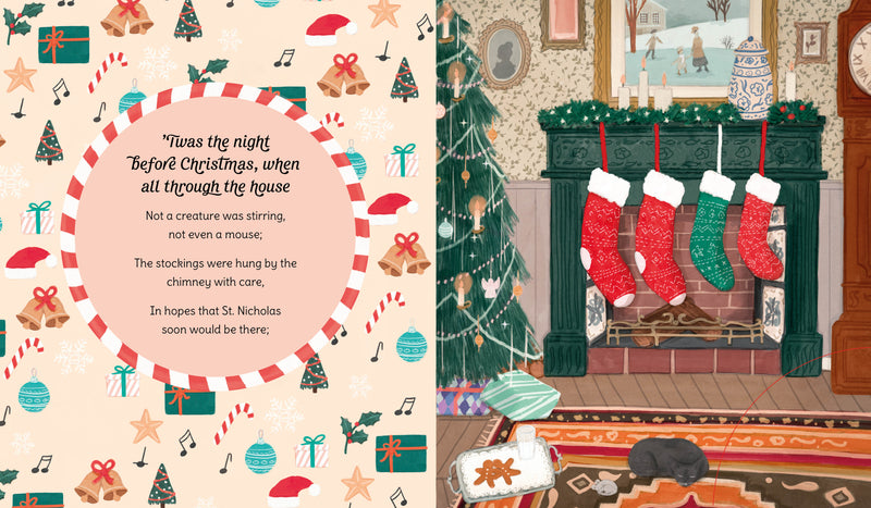 Twas The Night Before Christmas Stories From The Music Box Wind and Play Sound Book Christmas Range 5yrs+