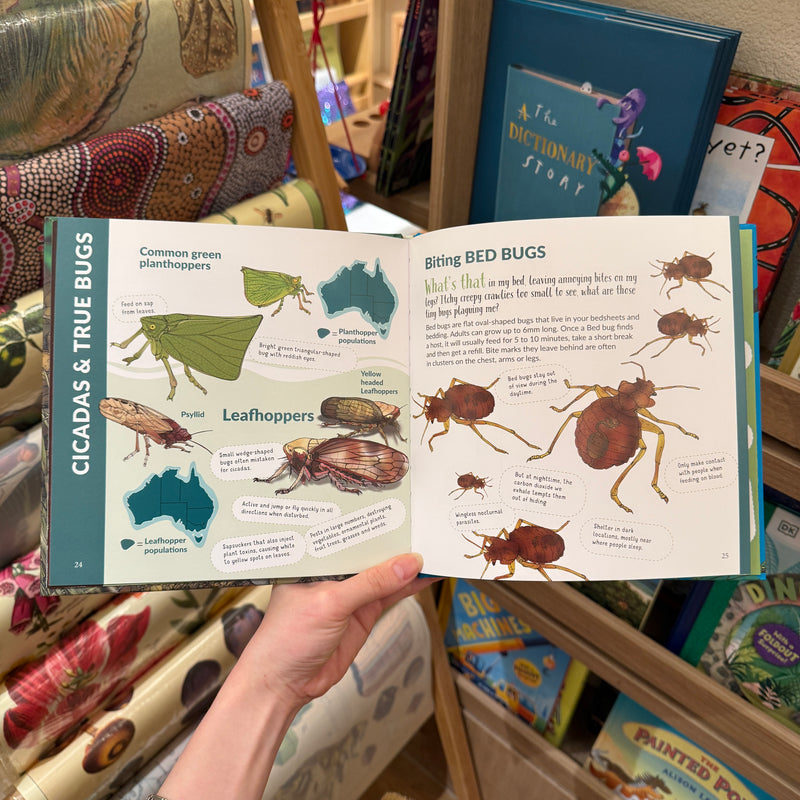 What's That? Australian Insects (Hardcover) by Myke Mollard Kids Book