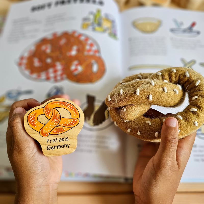 The Freckled Frog Food Around the World Pretend & Imaginative Play Toddler Toys Gifting Idea for 12m+