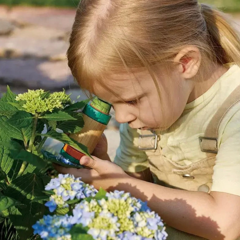 Hape Nature Field Microscope 6pcs Early Science STEM Outdoor Toys 8yrs+