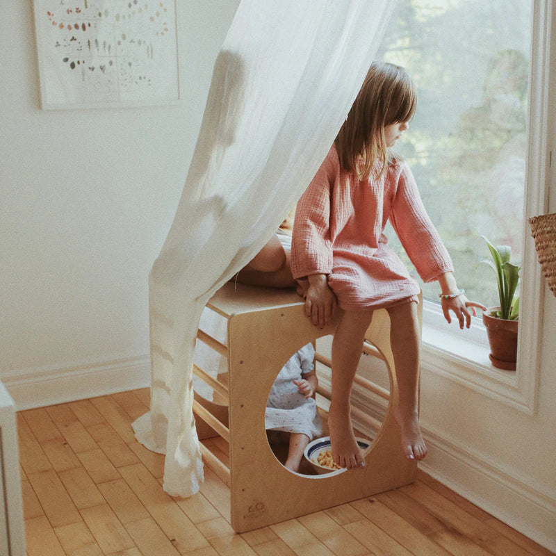 Kinderfeets Pikler Cube Kids Furniture for 12m+ (Bulky Shipping)