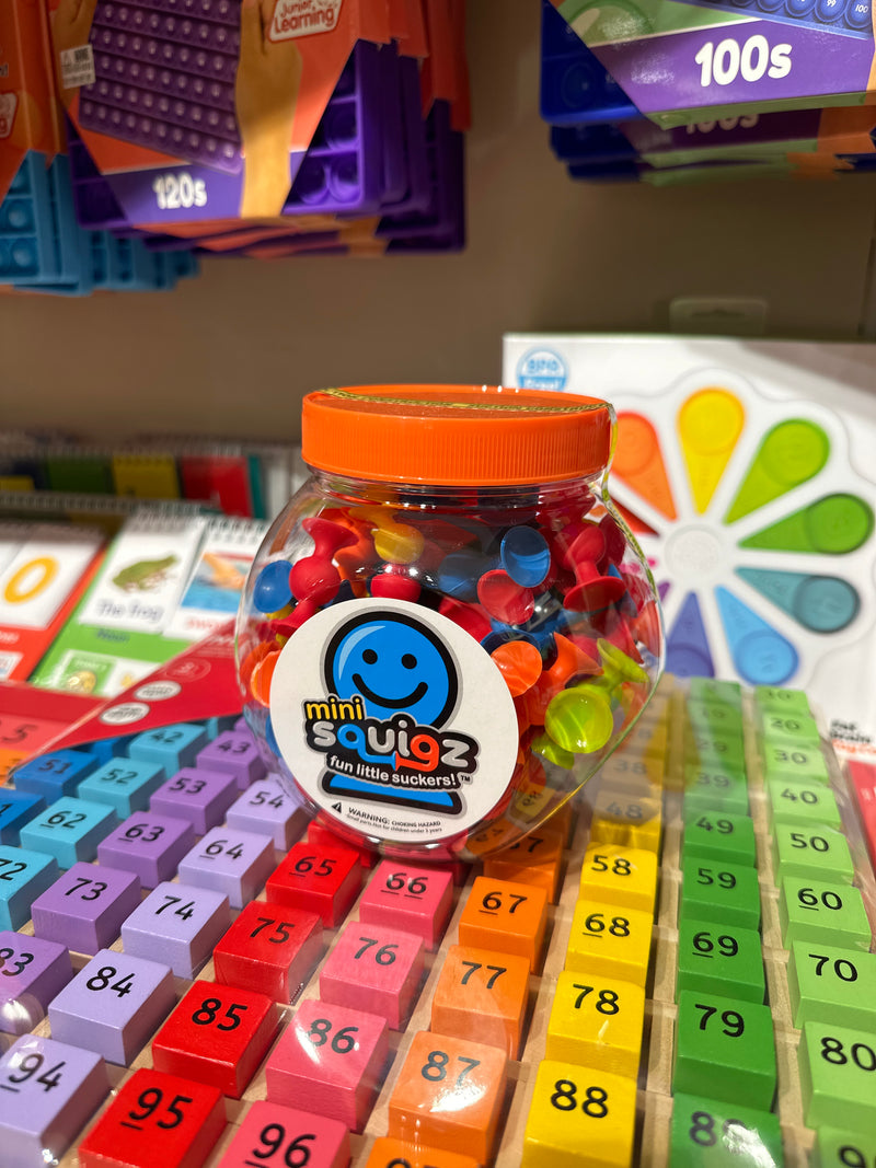 Fat Brain Toys Mini Squigz Pot it Travel Fidget Toys Sensory Toys Gifting Idea for 5yrs+