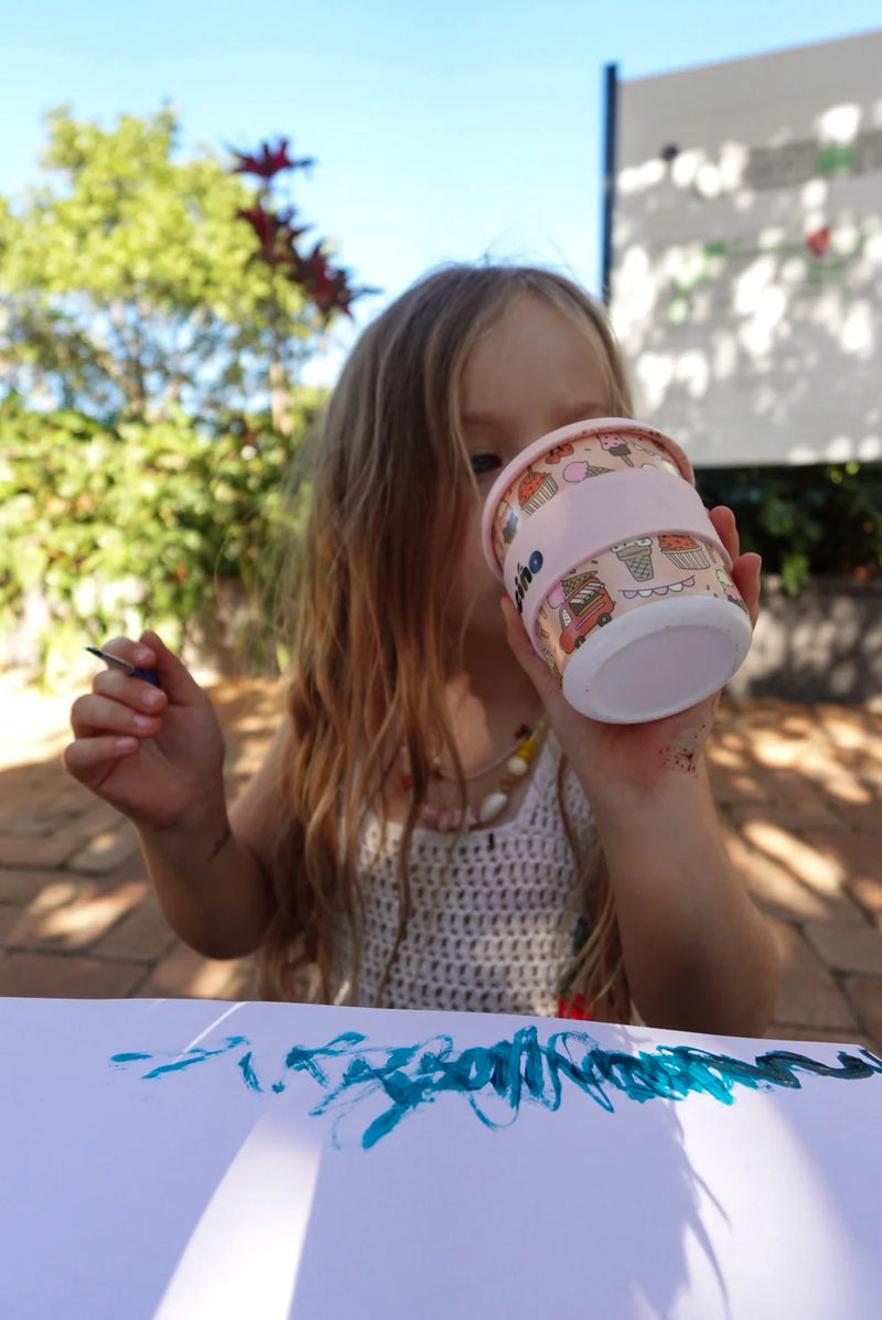 BBcino Scoops in Pink 240ml Babycino