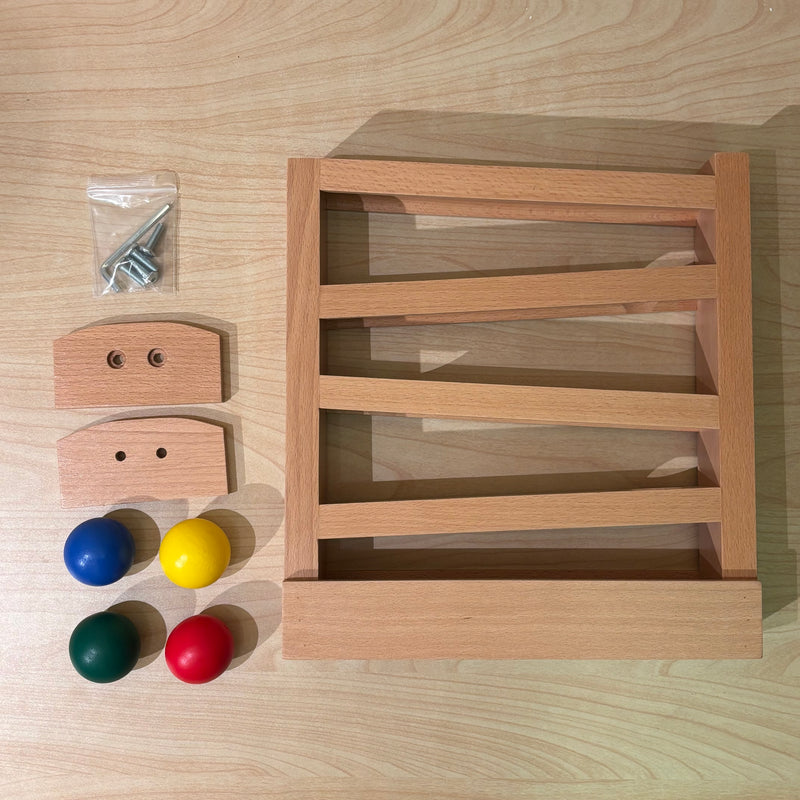 Wooden Visual Tracker Track a Ball Early Development Toy for 12m+