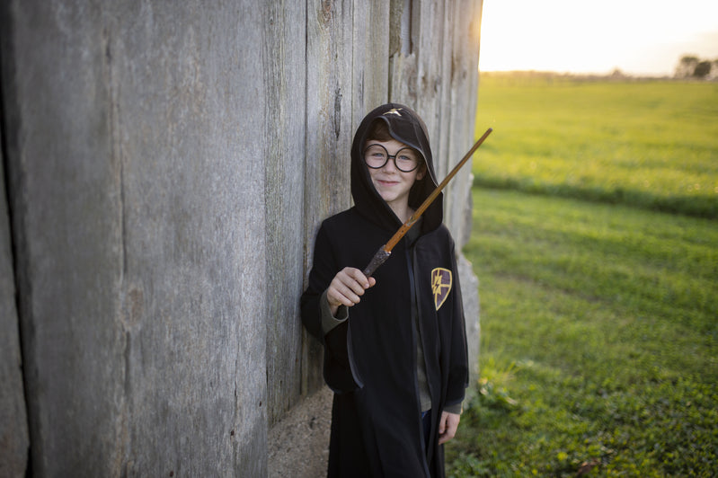 Wizard Cloak with Glasses magic school Size 5-6 by Great Pretenders Costumes 3yrs+