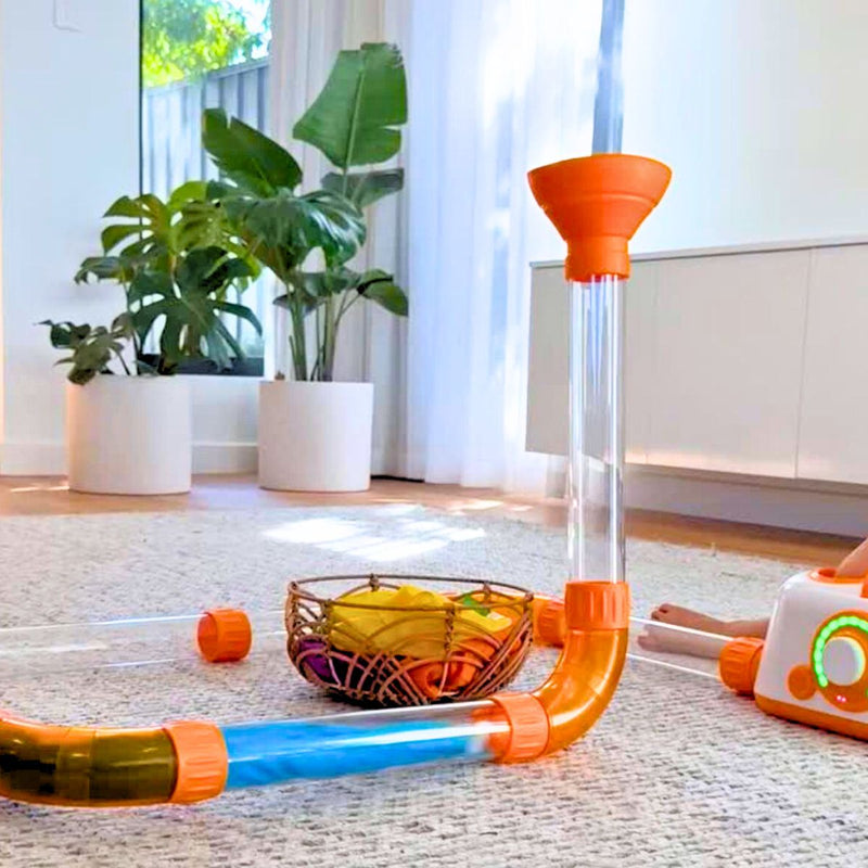 Fat Brain Toys Air Toobz with Airflow Unit 1 STEM Toys Best Seller Most Loved in Store Gifting idea for 5yrs+ (Bulky Shipping)