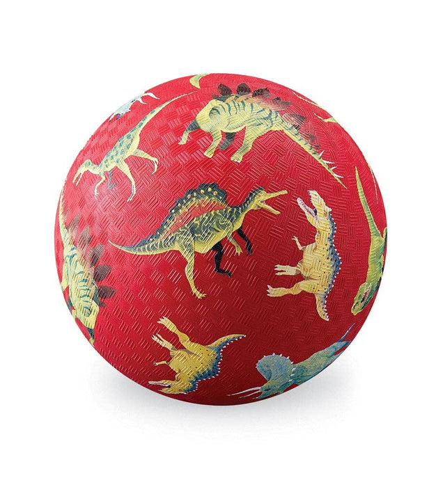 Crocodile Creek Playground Ball Dinosaurs Red Dinosaur toy