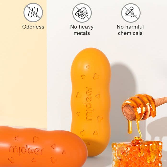 Mideer Washable Peas Beeswax Crayons 12 Colours Stationary Art and craft for kids 3yrs+