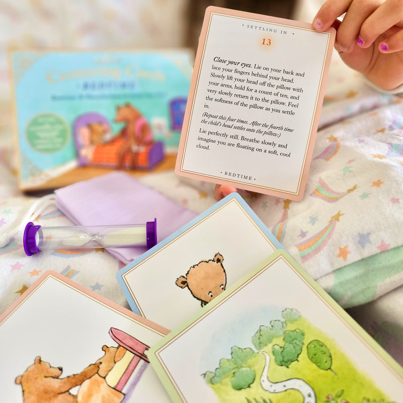 eeBoo Centering Cards Bedtime Mindfulness Early Literacy Best Seller 3yrs+