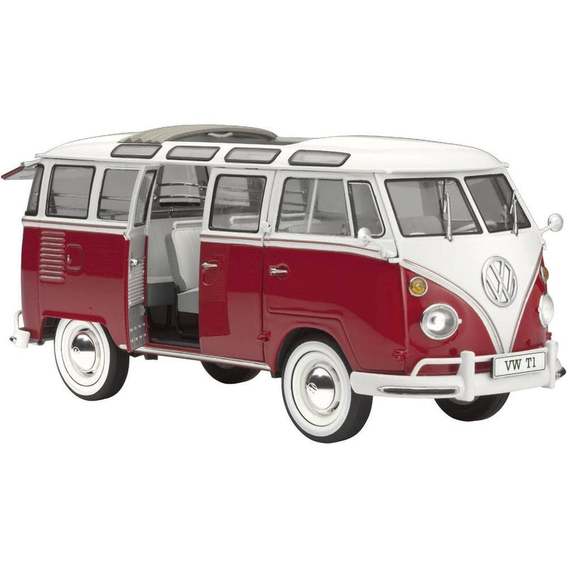 Maisto Build it Yourself 1963 Volkwagen Samba Toy Van Metal Travel Toys Car Gift Idea for 8yrs+