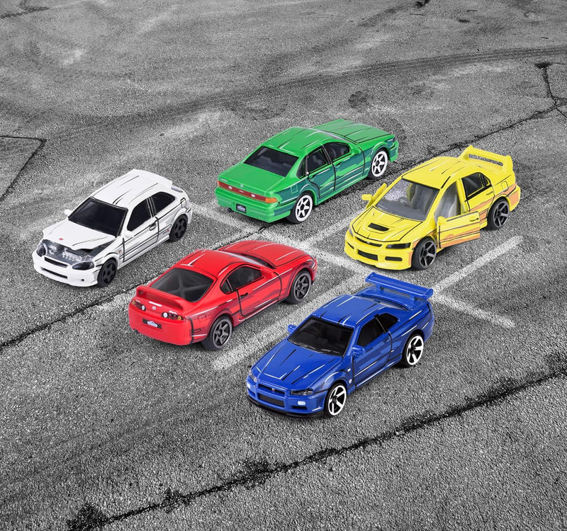Majorette Japan Series Vehicles 5pcs Metal Travel Toys Car Gift Idea for 3yrs+