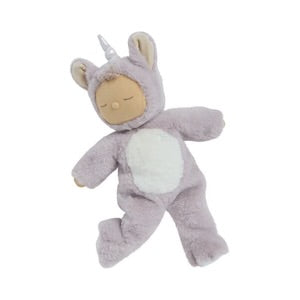 Olli Ella Cozy Dinkum Unicorn Sweetpea Lilac PURPLE Baby Toddler Plush Toys Baby Gifts Idea Baby Toys 0m+