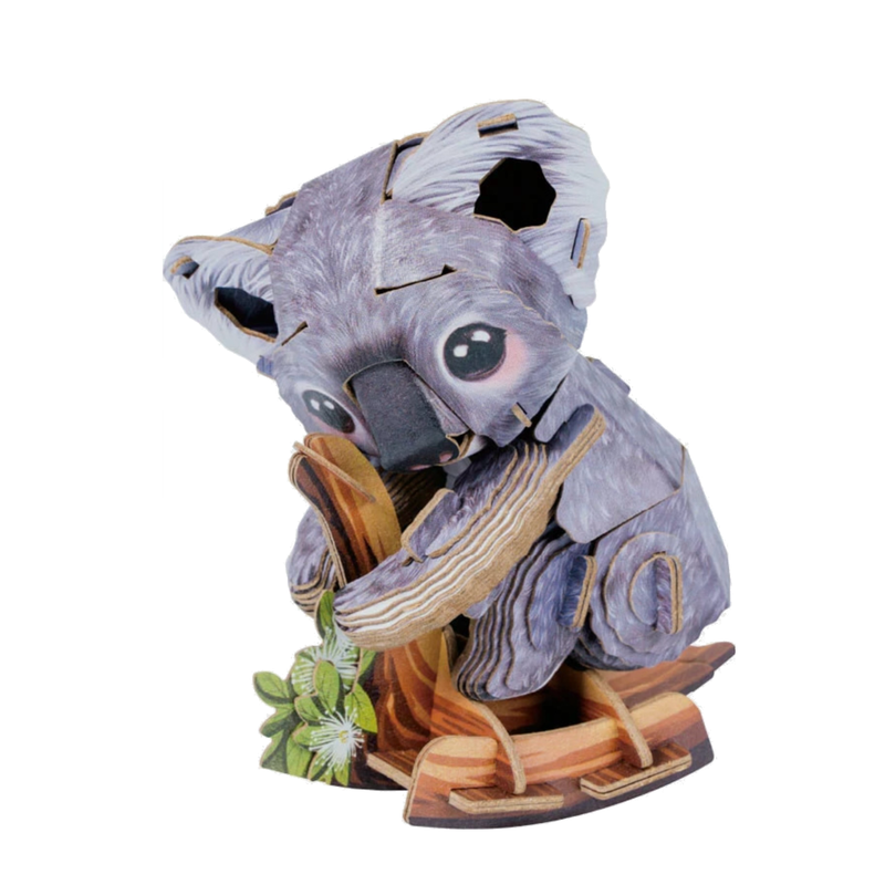 Makebug Koala 3D Craft Paper Puzzle for 7yrs+