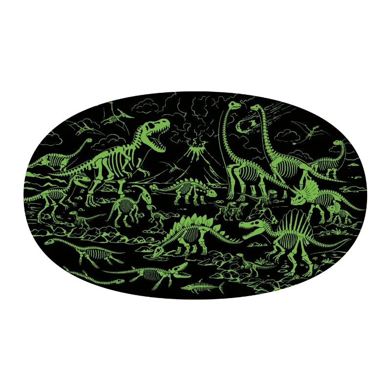 Glow in the Dark Day and Night Dinosaurs 100pc Puzzle and Book Set by Sassi Cognitive Developmental Toys Gifting Idea 5yrs+