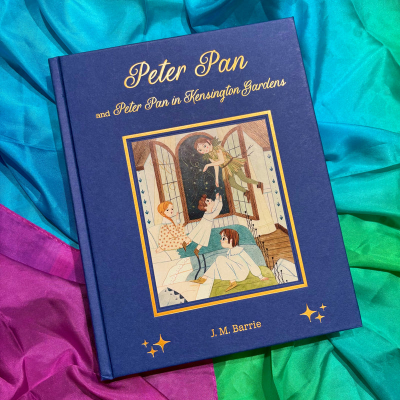 Peter Pan and Peter Pan in Kensington Gardens by J.M. Barrie and Leire Salaberria Gift Idea for 8yrs+