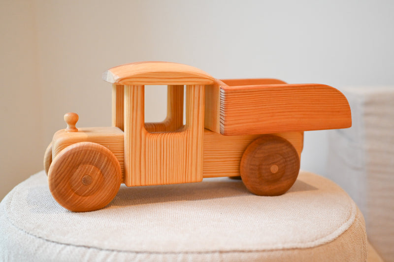 Debresk Big Tipping Truck Wooden Toy Car Best Seller 3yrs+