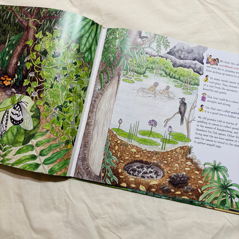 Walking In Gagudju Country: Exploring the Monsoon Forest by Diane Lucas, Ben Tyler, and Emma Long (Hardcover) Australian Animals First Nations Book Kids Book