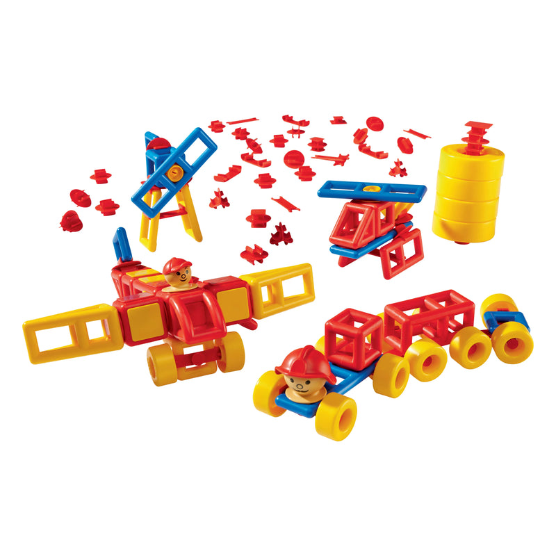 Mobilo Basic Group Mobilo Basic Bucket Set NEW 86pc + 30 Creative Construction Toy Build ...