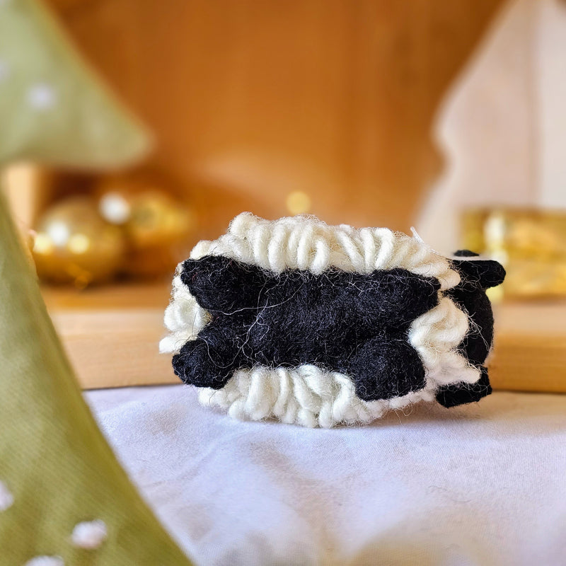 Pashom Felt Christmas Tree Decor White Woolly Sheep Pretend & Imaginative Play Toys Christmas Range 3yrs+