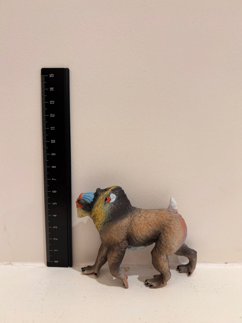 Mandrill Figurine by Safari Ltd Wildlife Collection Animal Figurines 3yrs+