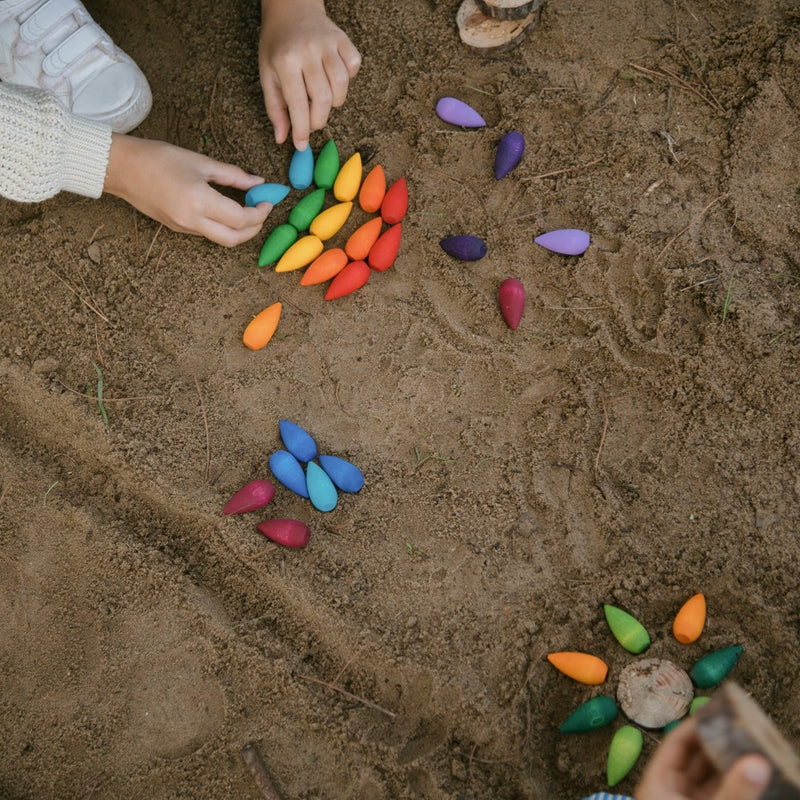 Grapat Mandala Rainbow Snowflake 36 Pieces 3yrs+