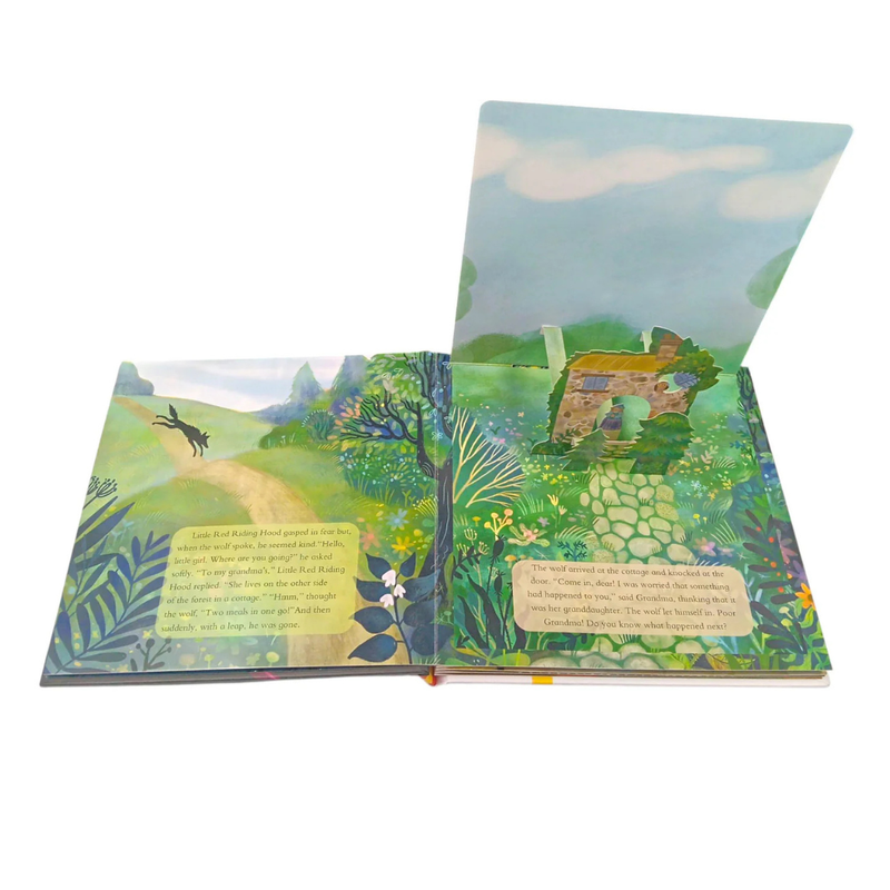 A Pop-Up Shadow Story Little Red Riding Hood (Hardcover) by Eve Robertson The Classic Children Story Book