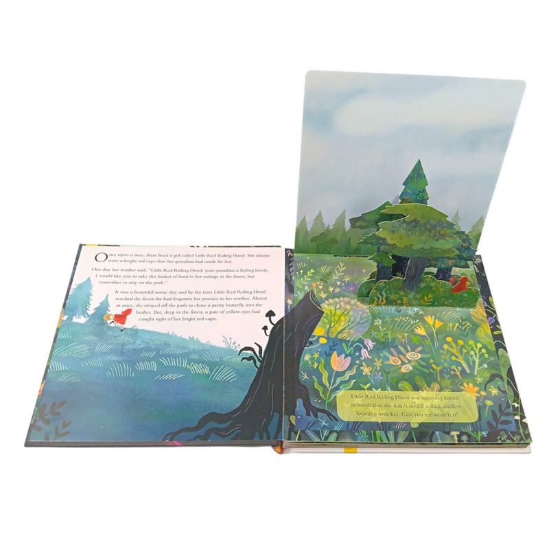 A Pop-Up Shadow Story Little Red Riding Hood (Hardcover) by Eve Robertson The Classic Children Story Book