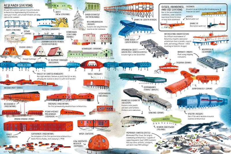 All About Antarctica (Hardcover) by Marc Martin Kids Picture Book