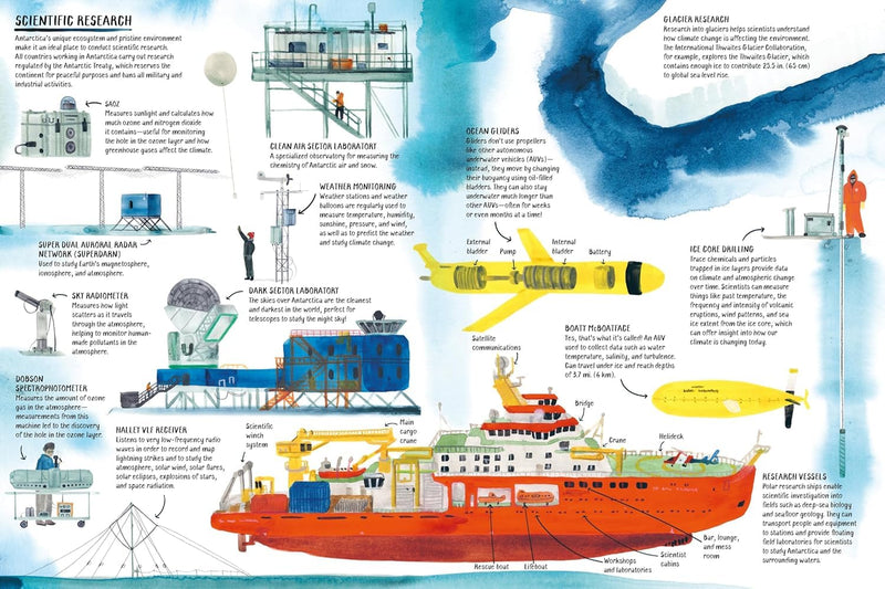 All About Antarctica (Hardcover) by Marc Martin Kids Picture Book