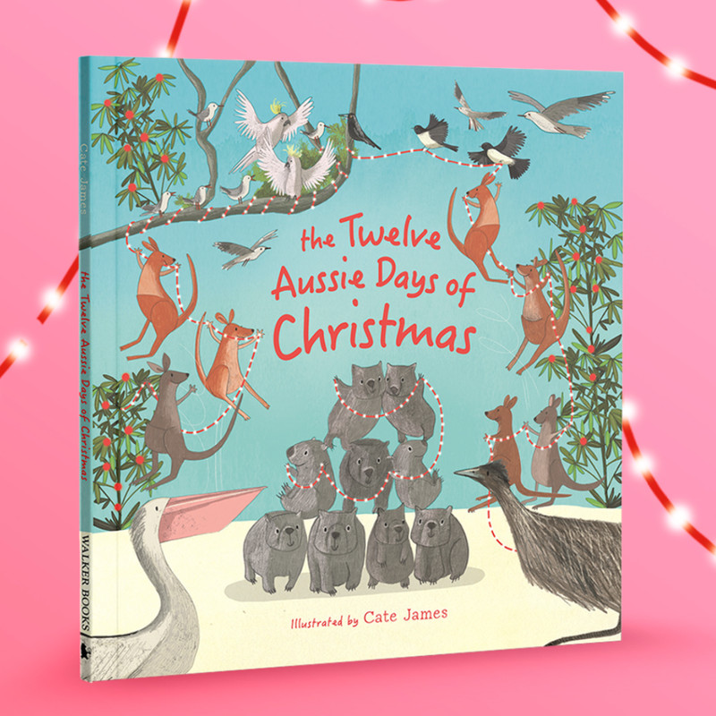 The Twelve Aussie Days of Christmas (Hardcover) by Benji Walker Australian Animals Christmas Book